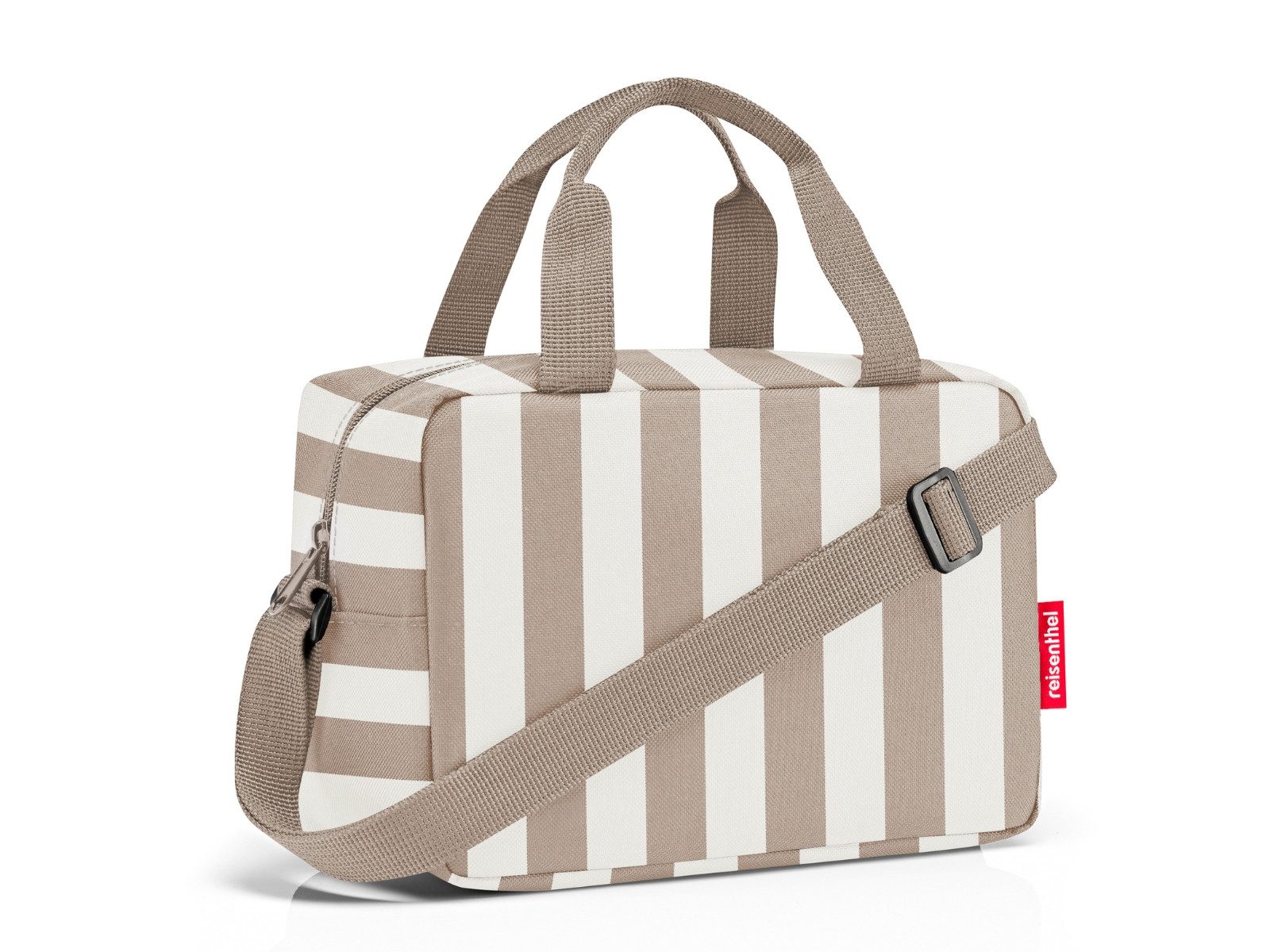 REISENTHEL® Kühltasche coolerbag to-go summerstripes coffee – Bild 2 von 3