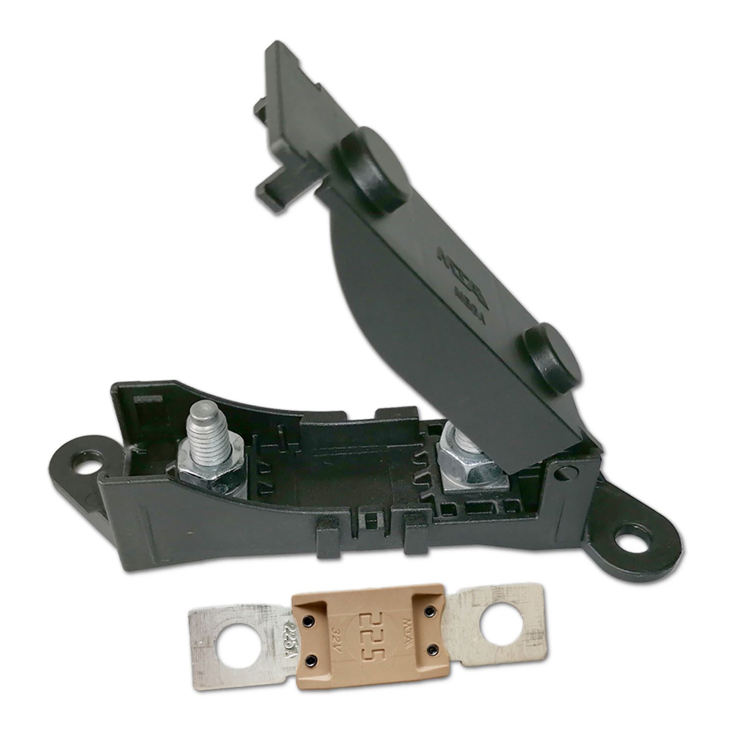 MTA Kfz-Sicherungshalter MEGA Sicherungshalter Set 100-500A 12V 24V M8 anreihbar, MTA MegaVAL, 10 A, 32V