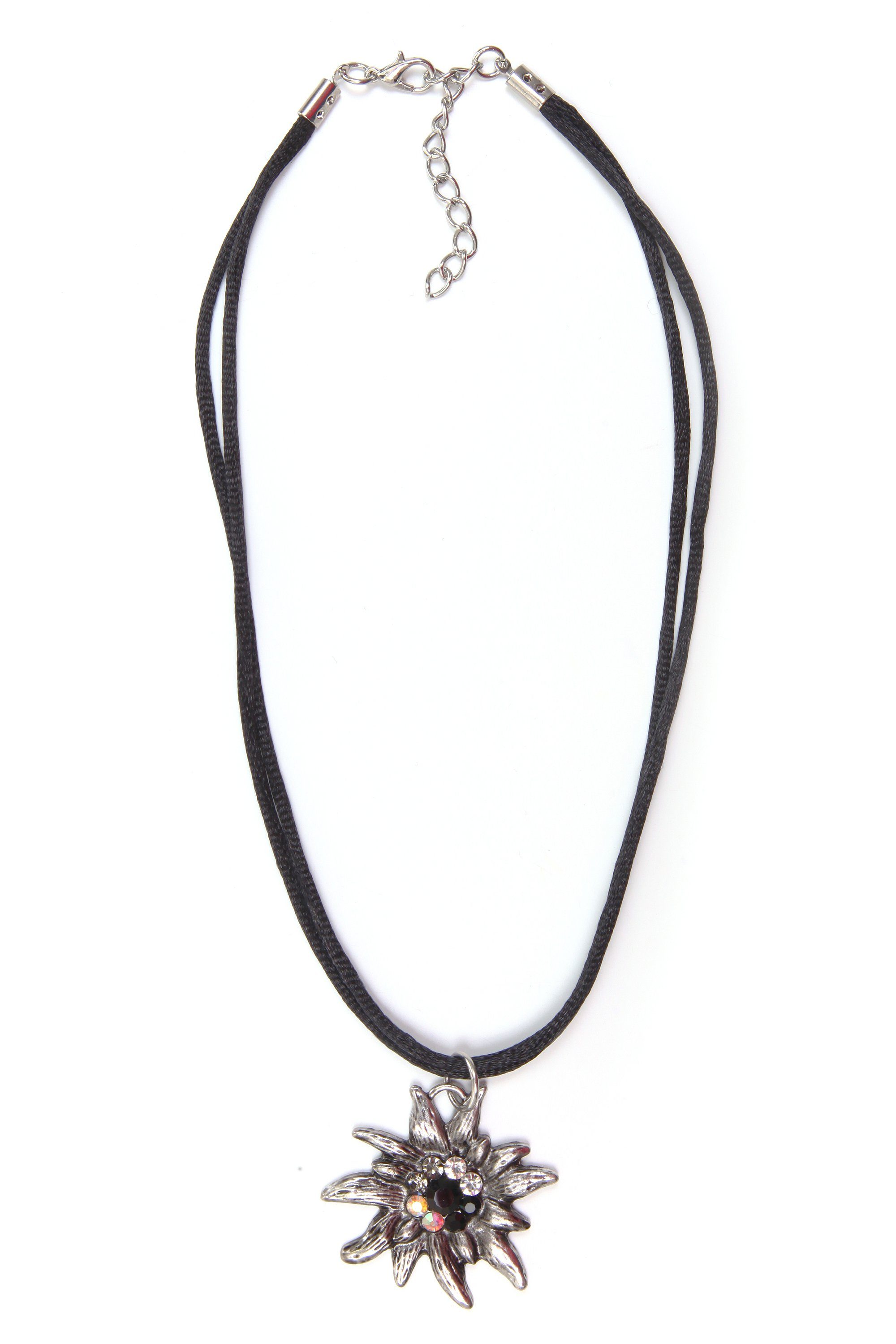 Allgäu Rebell Collier "Maria", mit Edelweiß günstig online kaufen