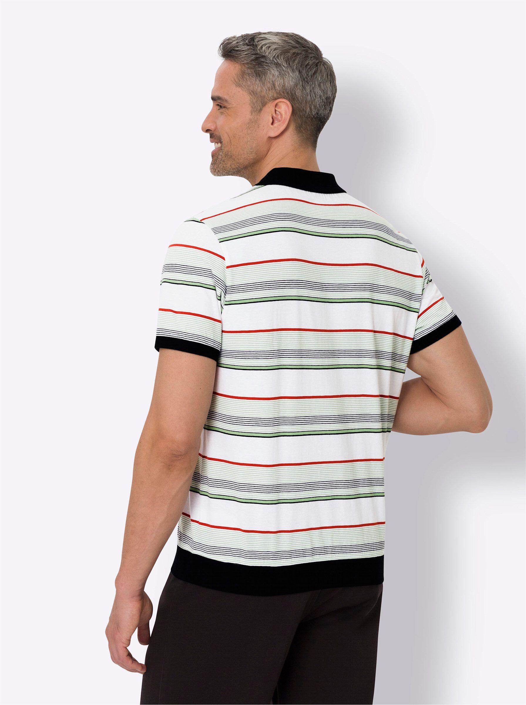 Sieh an! T-Shirt Kurzarm-Poloshirt günstig online kaufen
