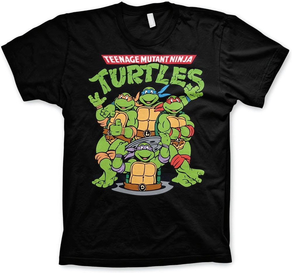 Teenage Mutant Ninja Turtles T-Shirt TMNT Group T-Shirt