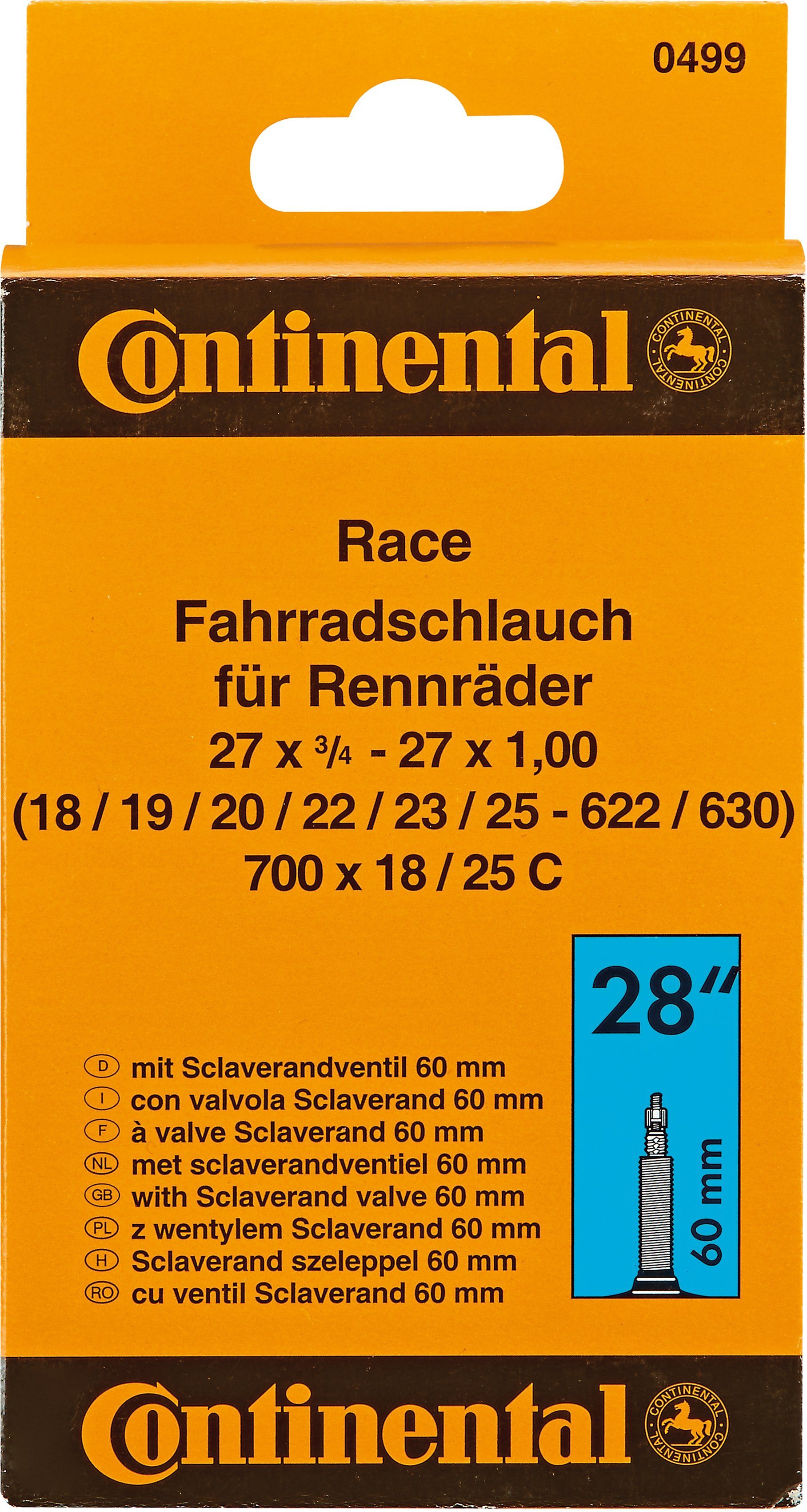 Fahrradschlauch Prophete cm) 28 Race, Zoll CONTINENTAL-Fahrradschlauch (71,12