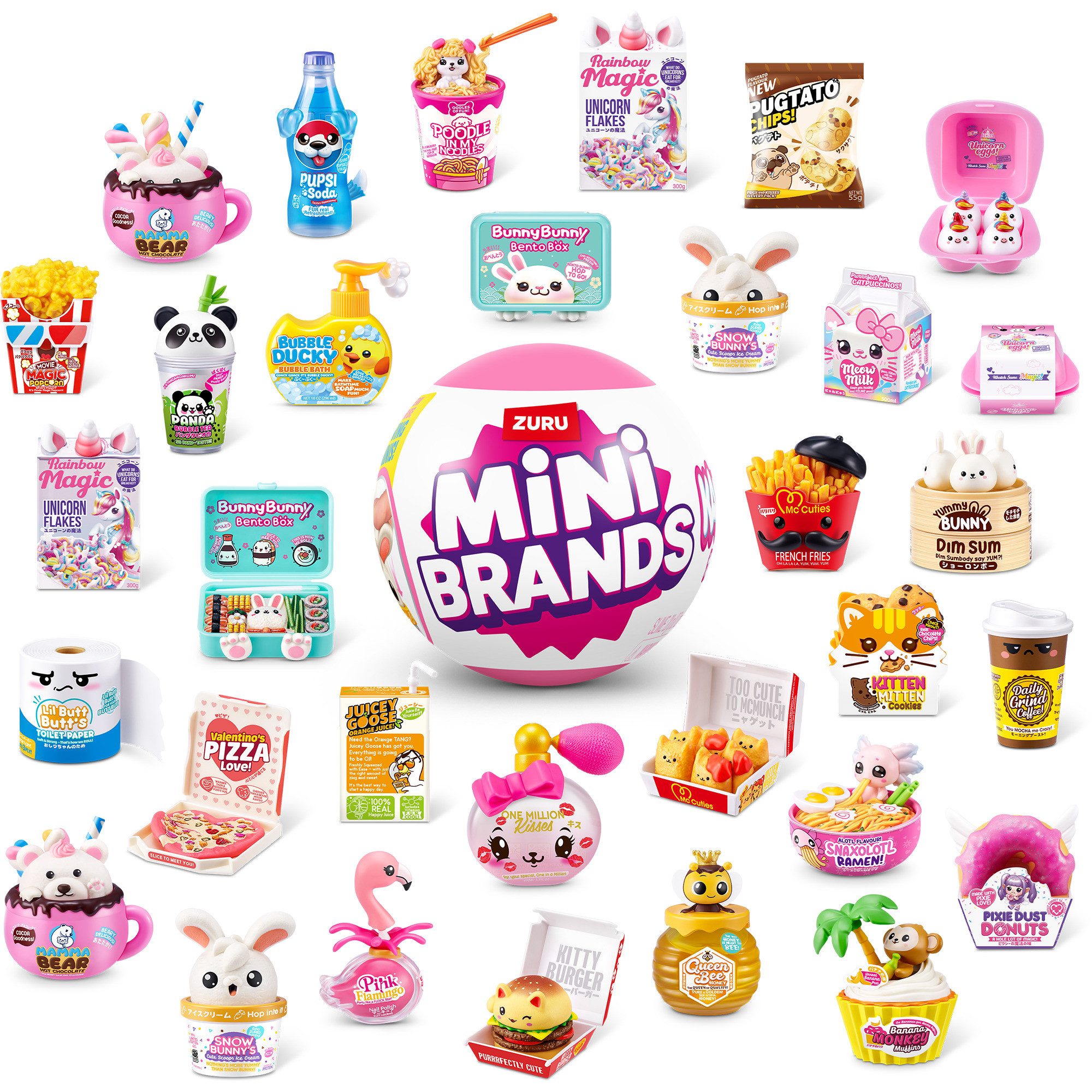 ZURU ZURU Mini Brands - Kawaii, Spielfigur, (sortierter Spielbausteine
