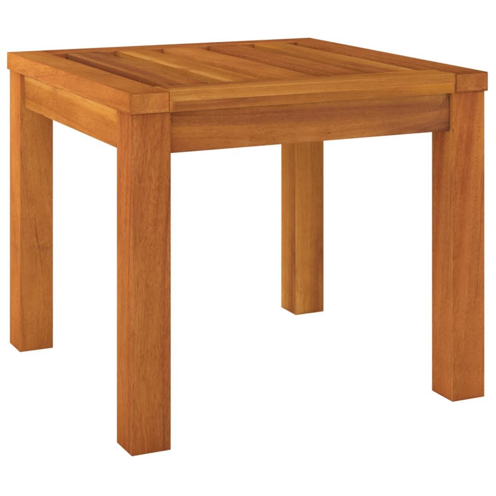 vidaXL Hocker Gartenhocker mit Kissen 2 Stk. 40x40x34 cm Massivholz (2 St) – Bild 4 von 5