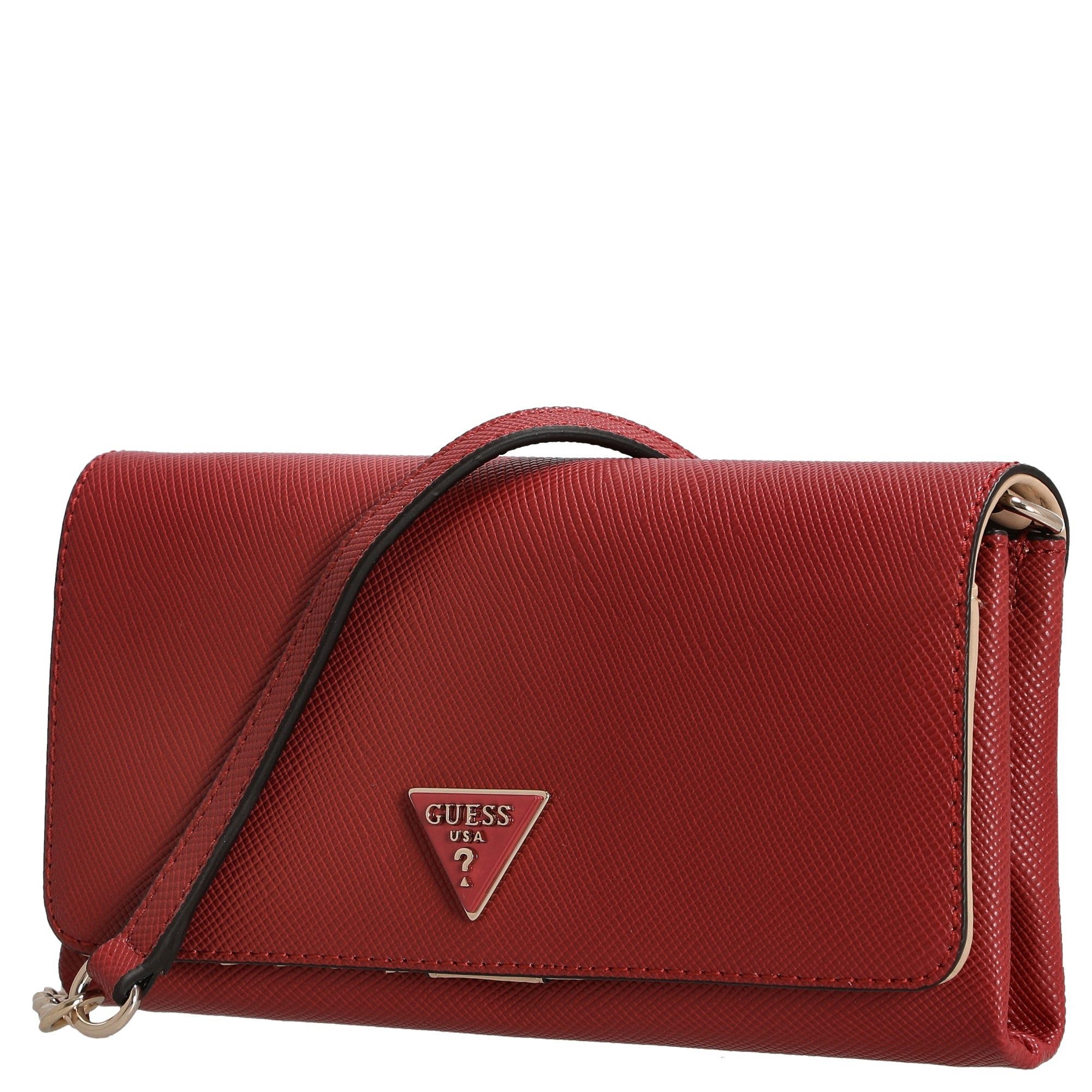 Guess Umhängetasche Noelle II Xbody Flap - Umhängetasche 21 cm (garmet)
