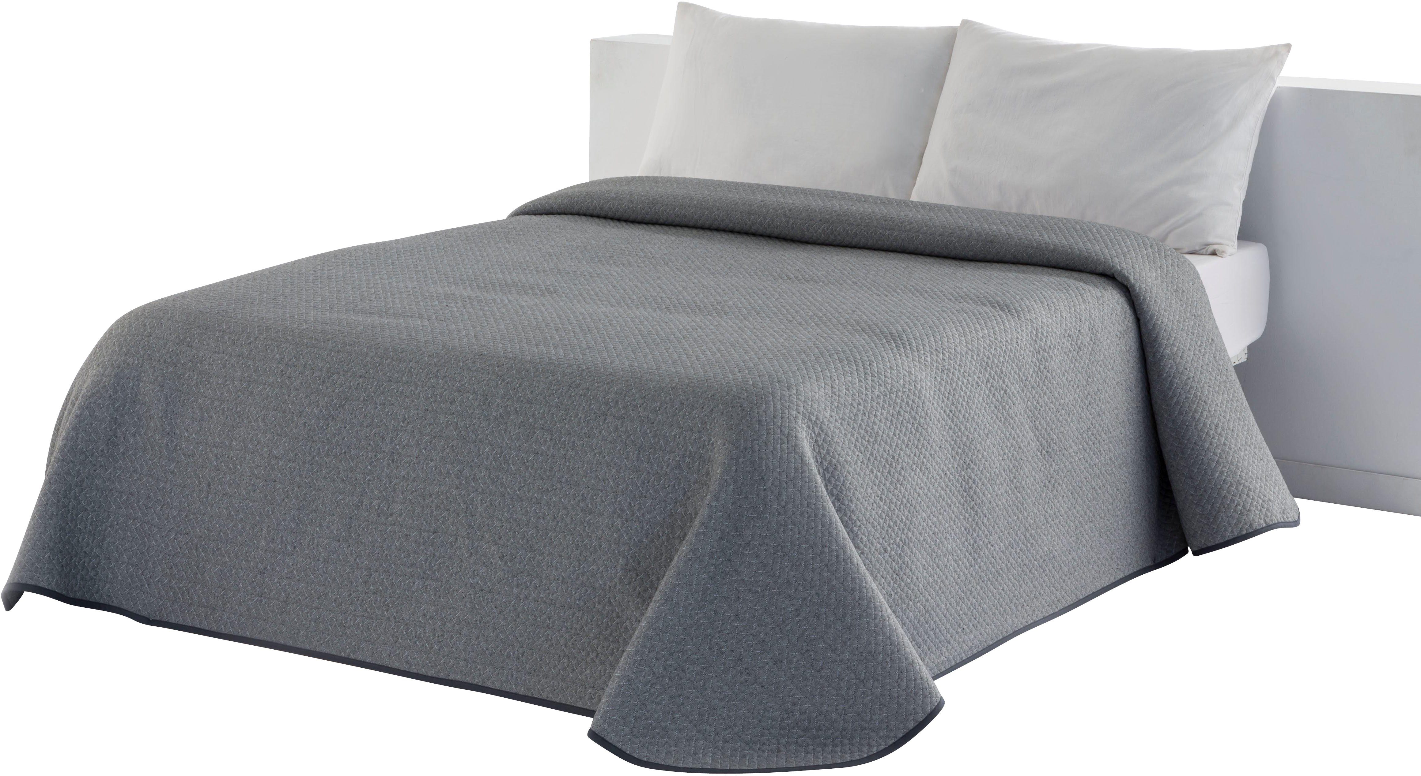 my home Tagesdecke Annika gesteppte Tagesdecke, aus 50% recyceltem Polyester, und 50% Baumwolle, ab Размер 140x210 cm