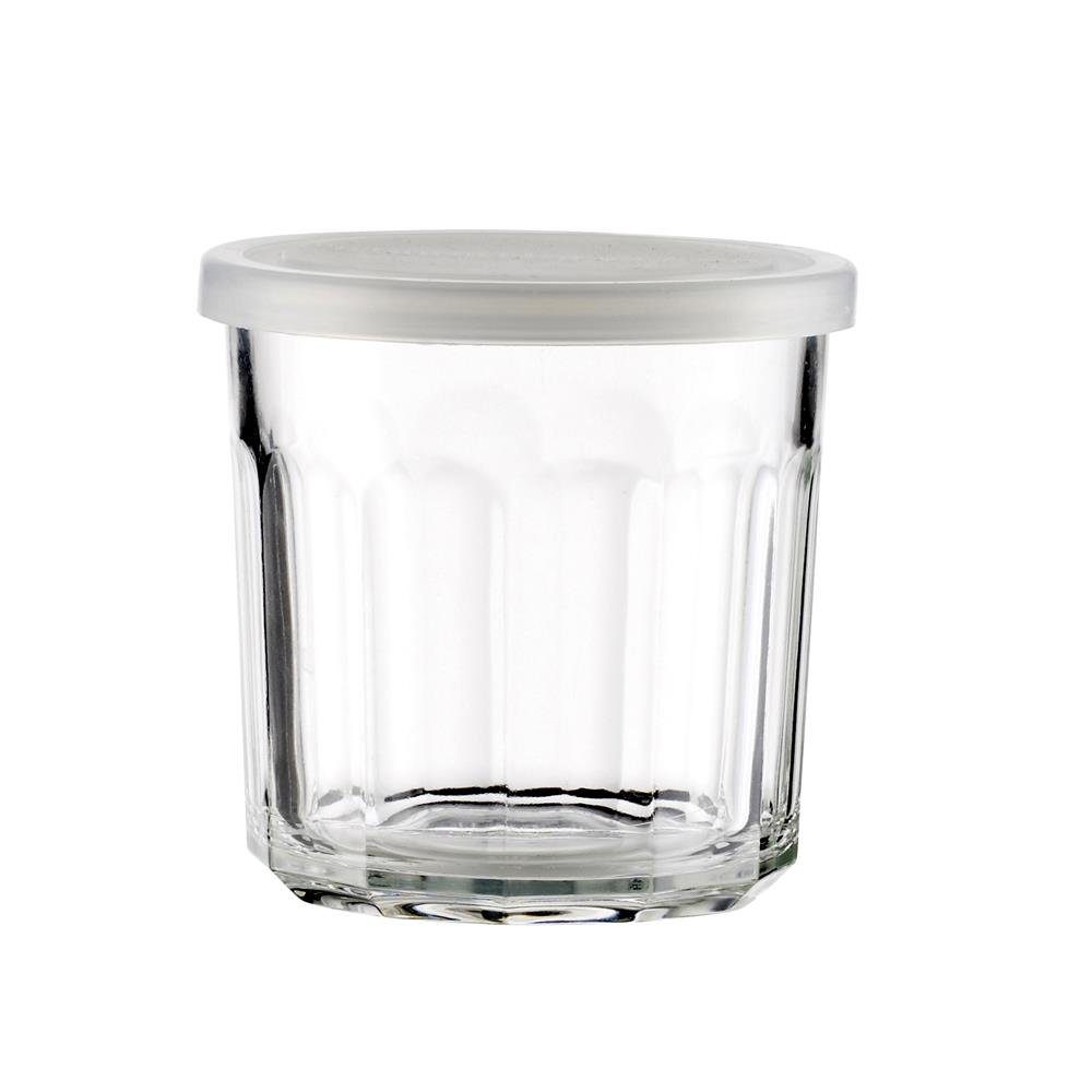 Bloomingville Vorratsglas Tessa Glas mit Deckel, 400 ml Backofenfest 9 x 9 cm