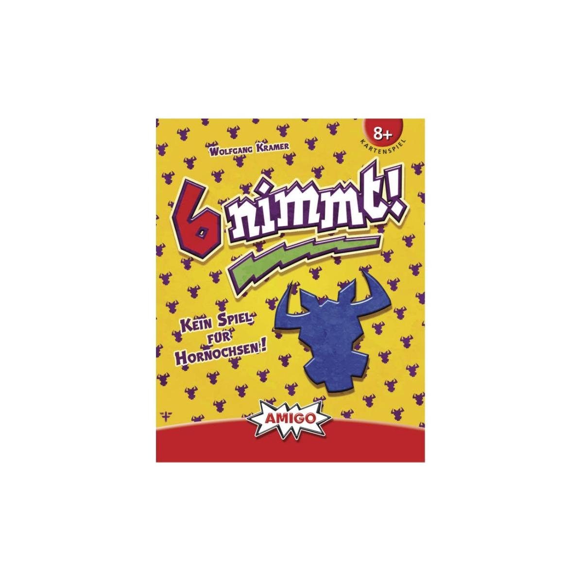 2-10 für AMIGO Familienspiel Spiel, Spieler, 6 Kartenspiel, 8... 6100361 ab - nimmt!,