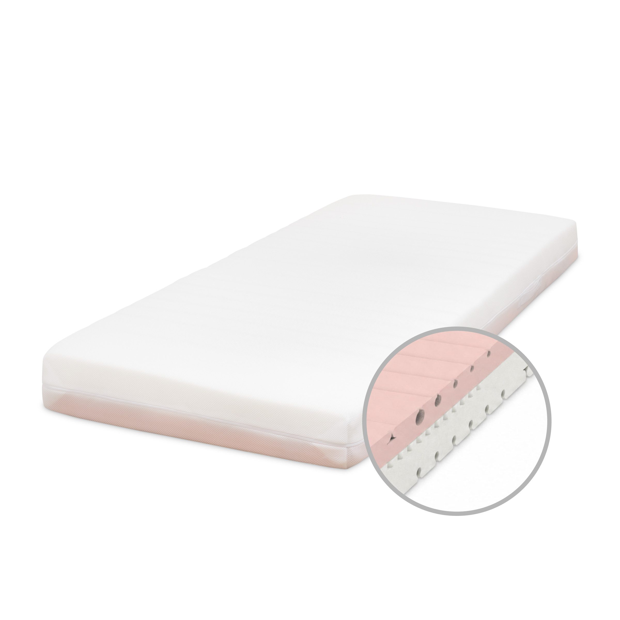 Komfortschaummatratze Familien-Matratze Wendbar 2 Härtegrade H2 & H3, 7 Komfortzonen, Ehrenkind, (OEKO-TEX Standard 100), Matratze 120x200 cm