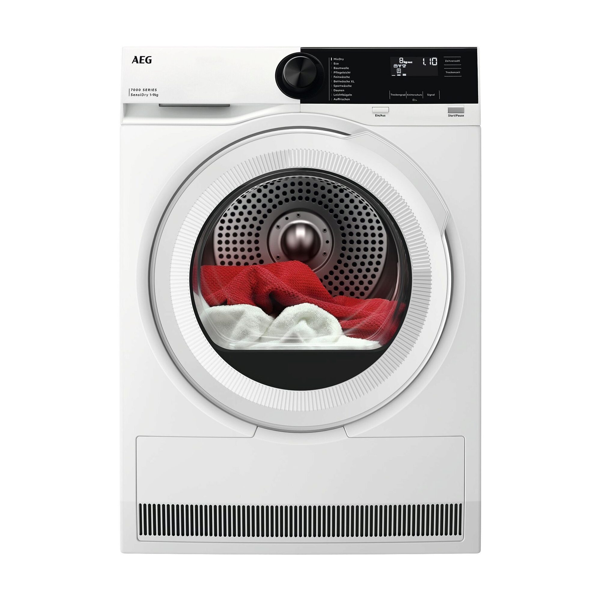 AEG Wärmepumpentrockner 7000 TR7T65690, SensiDry® Wärmepumpentrockner: Textilschonend bei niedriger Temperatur