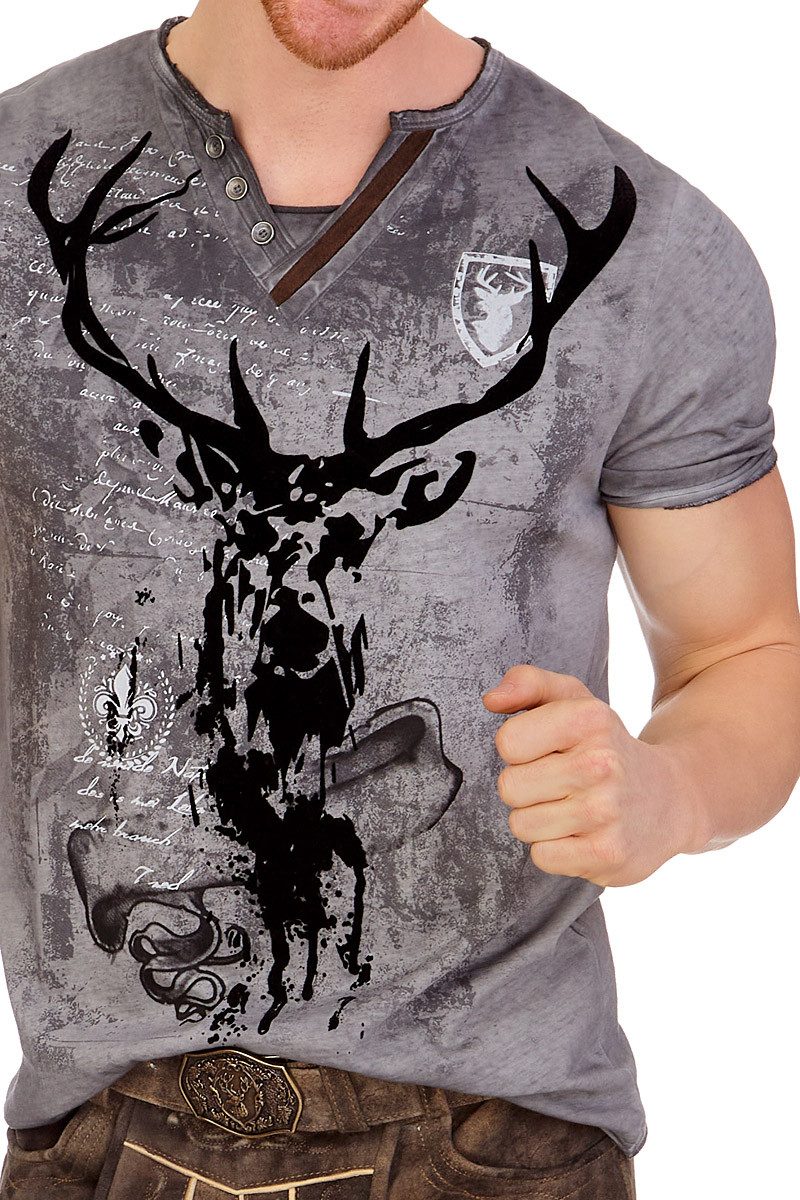 Hangowear Trachtenshirt Trachtenshirt Herren - ELVIS günstig online kaufen