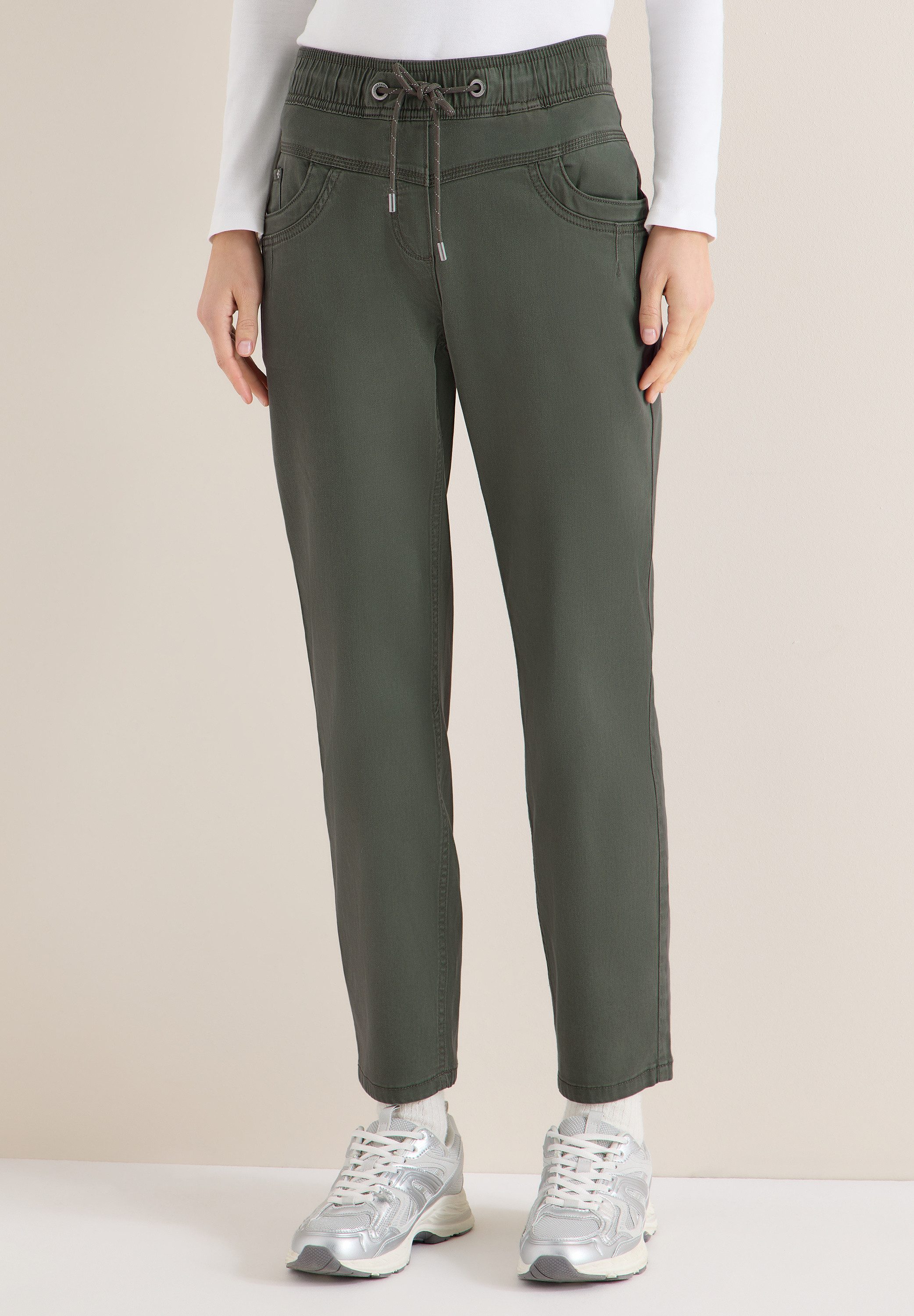 CECIL Stoffhose Middle Waist