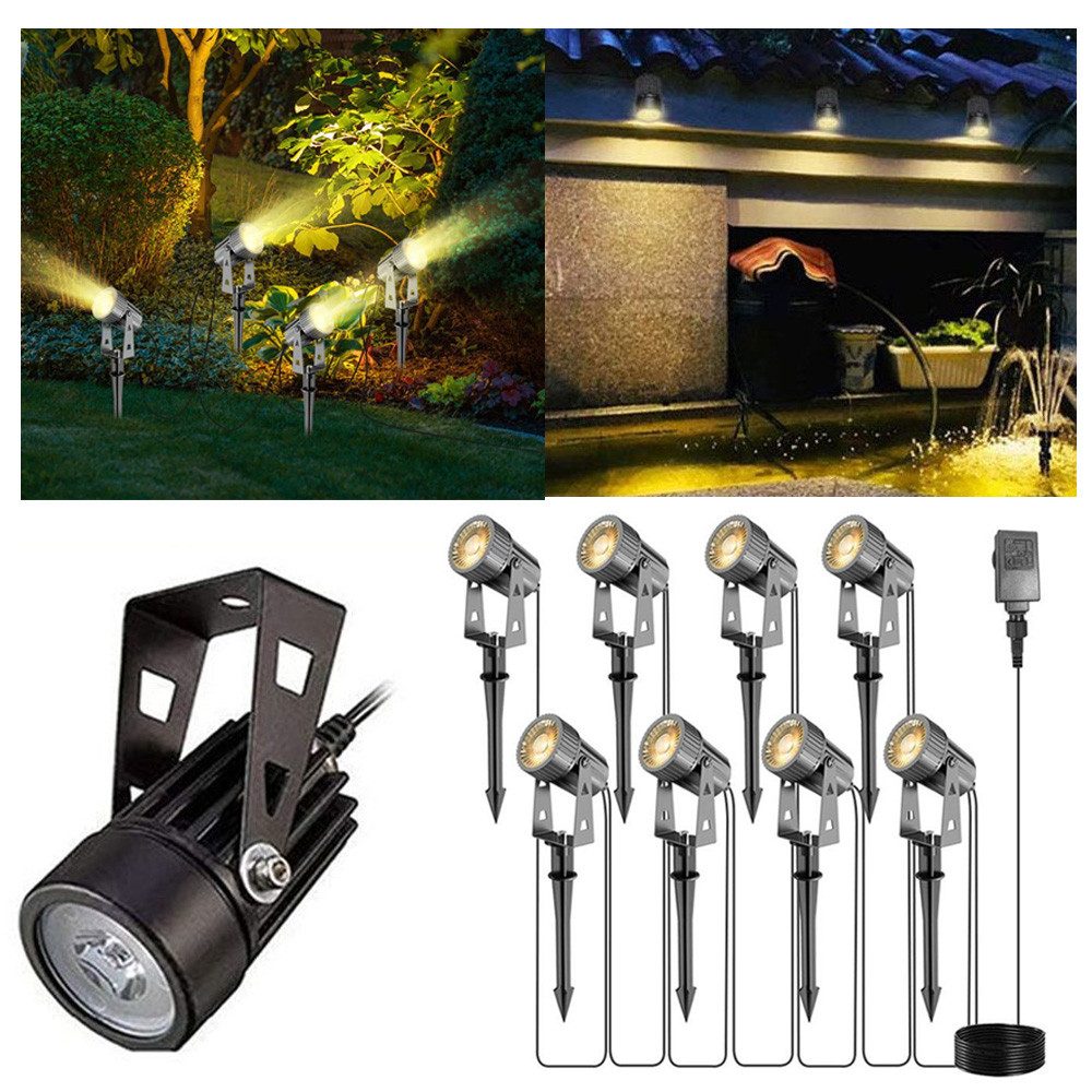 QUBEBU LED Gartenleuchte Gartenbeleuchtung LED Außen, günstig online kaufen