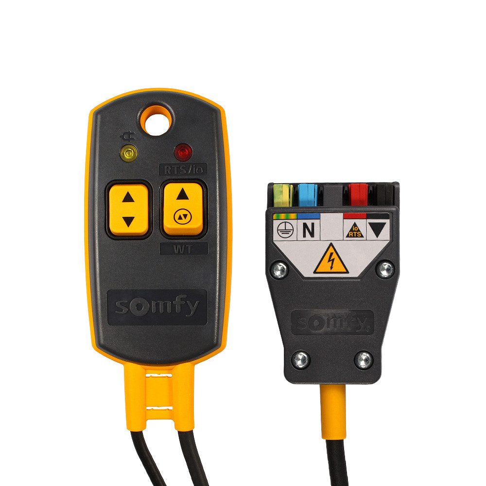 Somfy Einstellkabel für Rollladenmotoren Oximo RTS, io, WT, LT Installationskabel