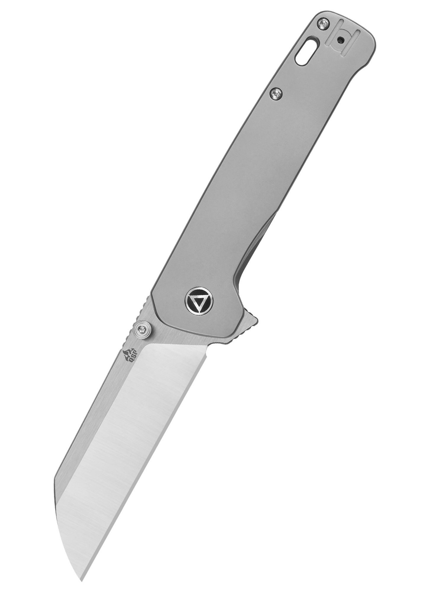 QSP Taschenmesser QSP Knife Taschenmmesser Penguin Plus, satinierte Klinge, Titan-Griff