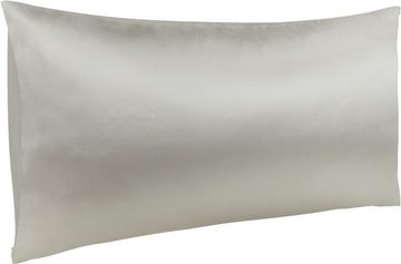 Kissenbezug Seiden Kissenbezug 40x80 cm Alia, Aspero (1 Stück), aus extra weichem und feinem Material ohne statisch aufgeladenes Haar