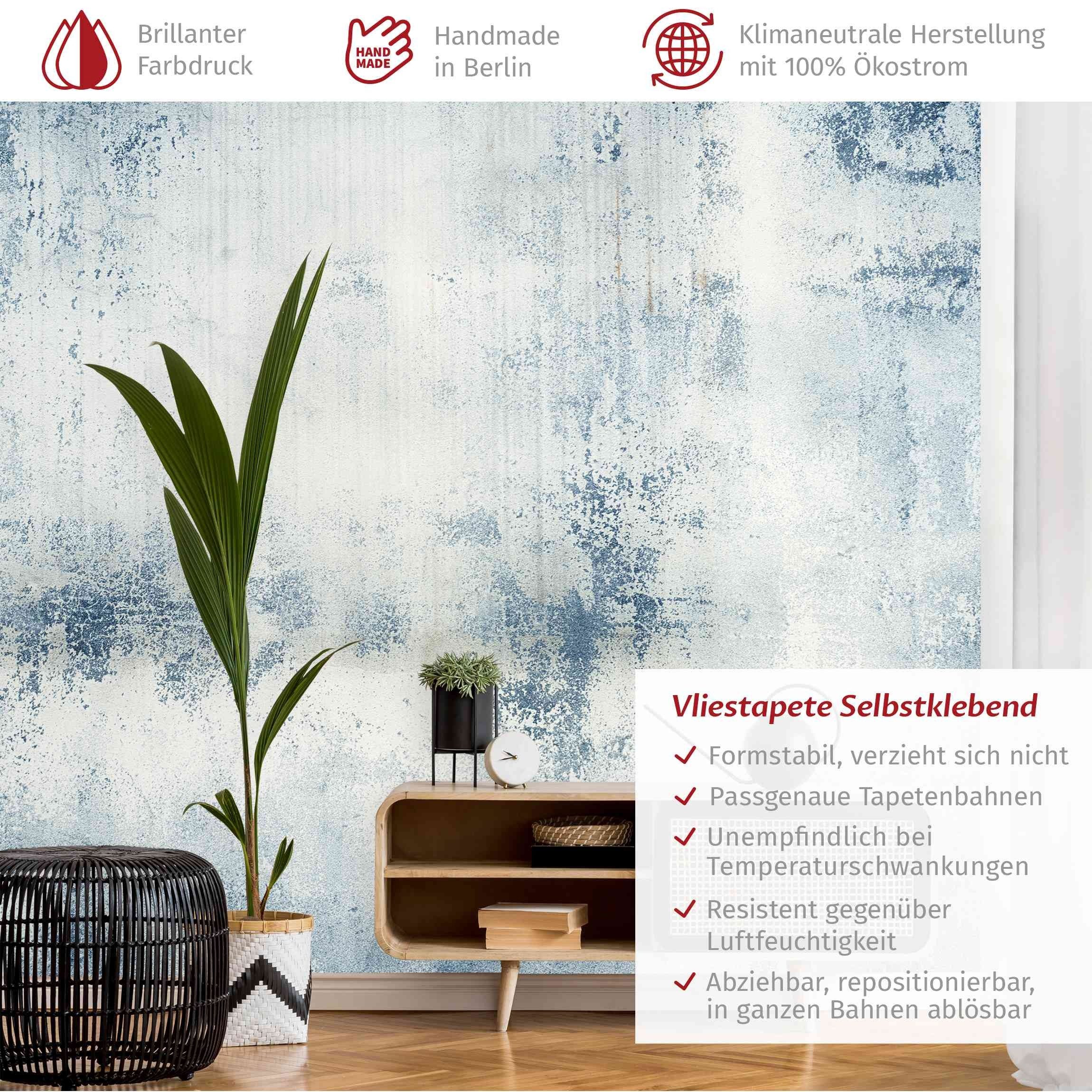 Bilderdepot24 Vliestapete Beton Betonwand Shabby Putz günstig online kaufen