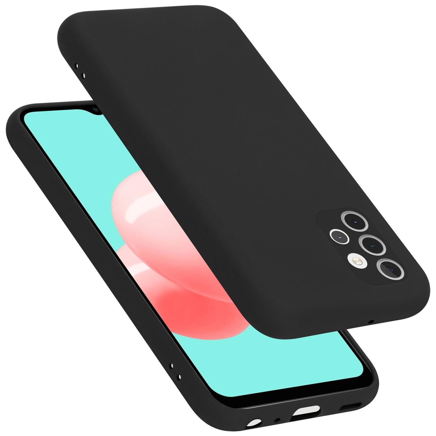Cadorabo Handyhülle für Samsung Galaxy A32 4G Hülle Samsung Galaxy A32 4G, Flexible Hülle TPU Silikon Schutzhülle Back Cover Case