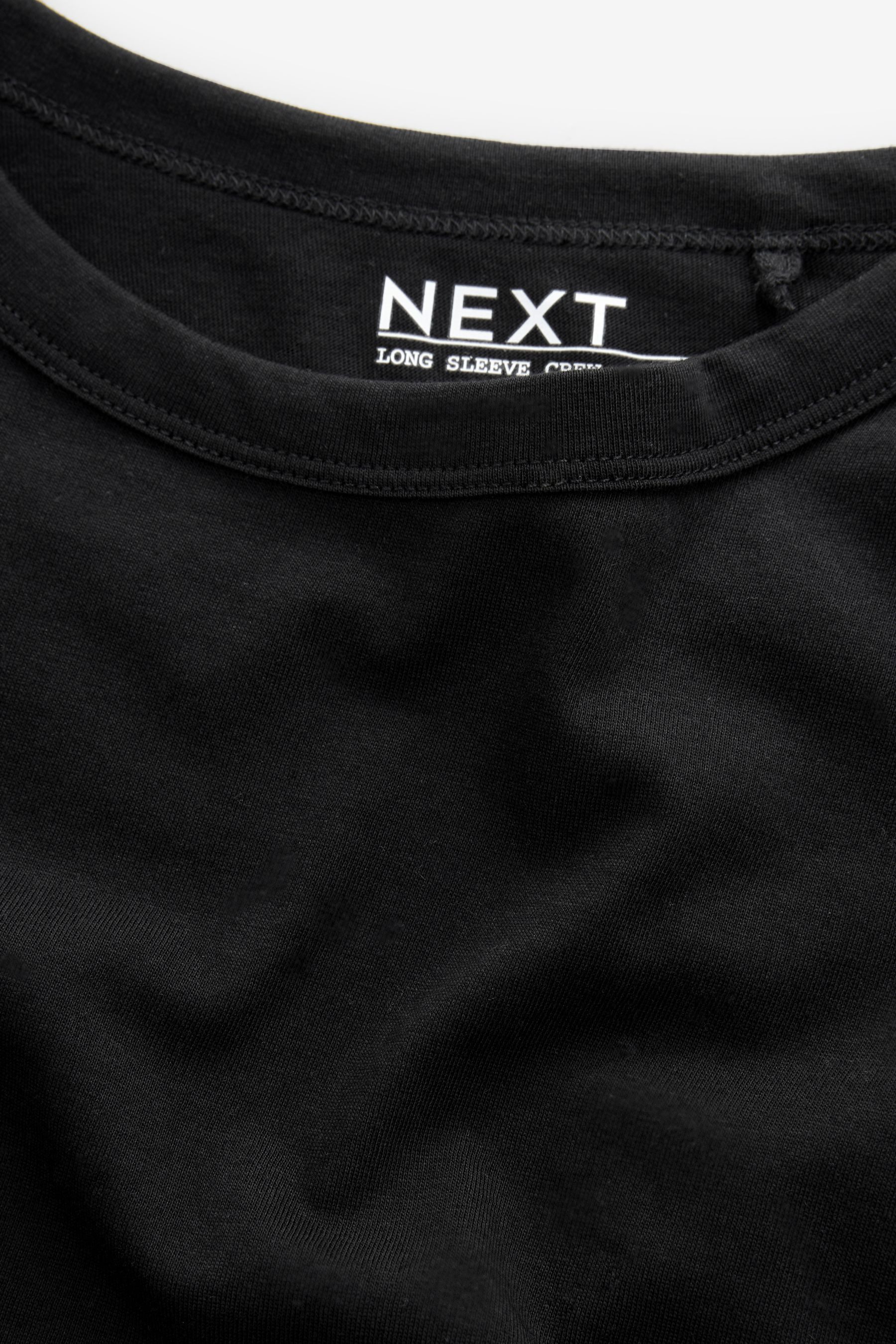 Next Langarmshirt Langarmshirt mit Rundhalsausschnitt und Streifen (1-tlg) – Bild 3 von 5