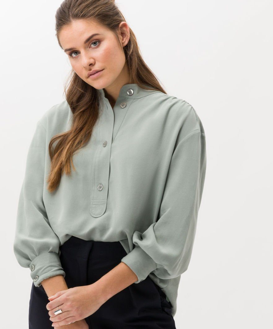 VIV, Style aus Brax hochwertigem Klassische Lyocell Bluse Besteht