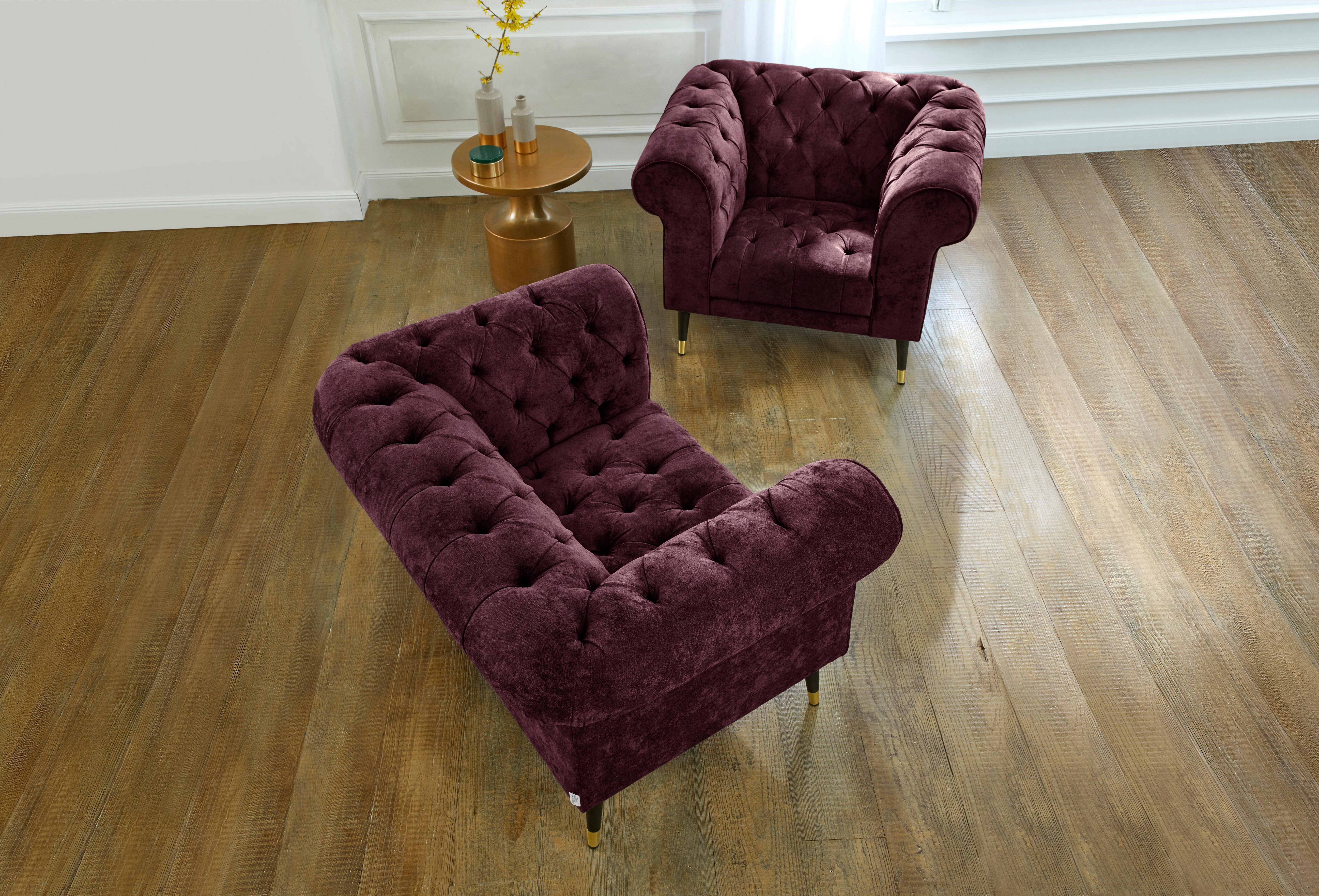 Home affaire Chesterfield-Sessel Tinnum Sessel günstig online kaufen