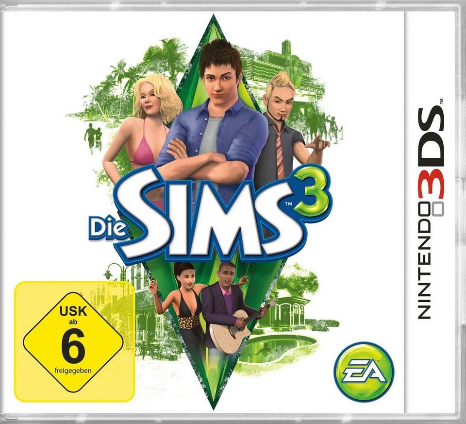 und 3DS, Sims gefühlsbetonte Pyramide, Software Nintendo 3 Erstelle Die steuere