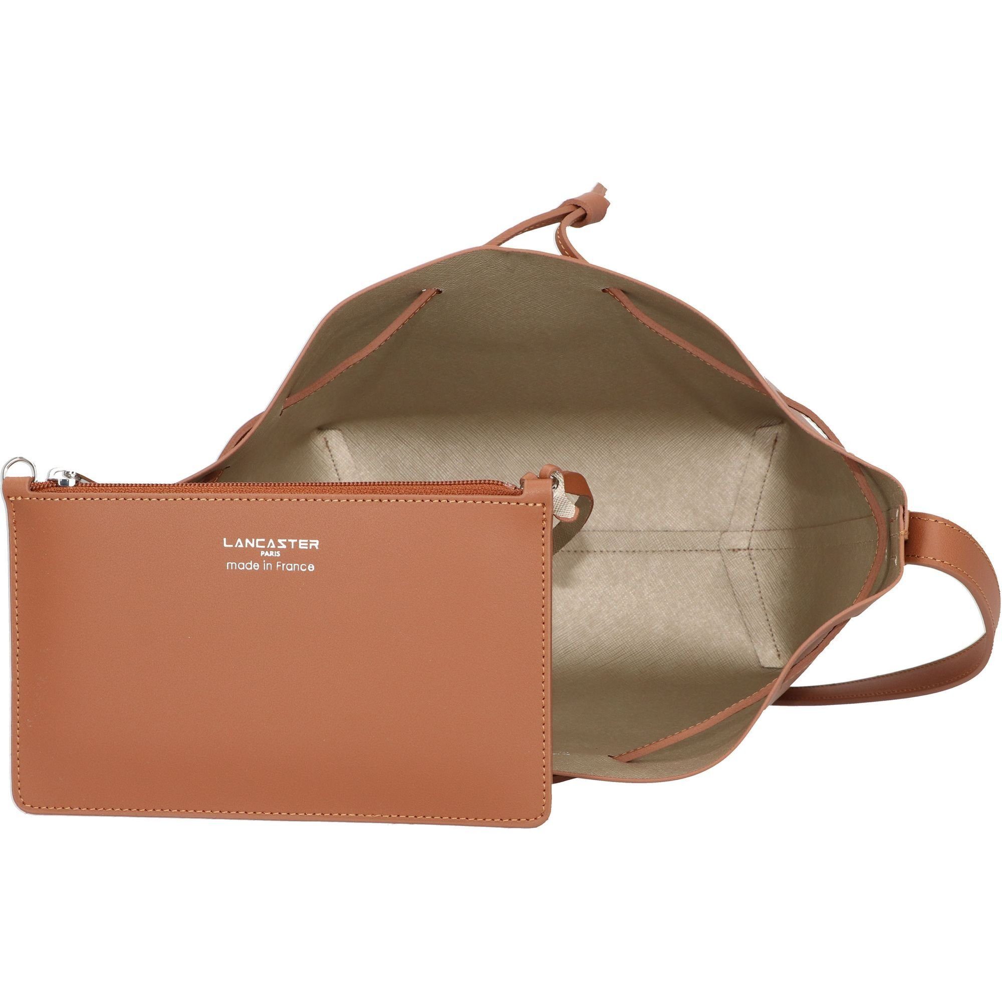 Element, Leder champagne in Pur Beuteltasche camel LANCASTER &