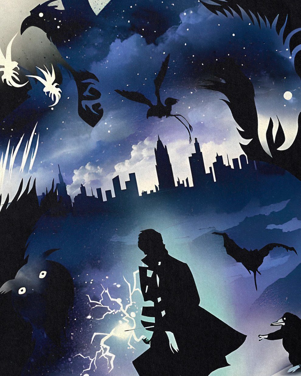 style3 T-Shirt Fantastic Potter Harry hogwarts ravenclaw hufflepuff slyther günstig online kaufen