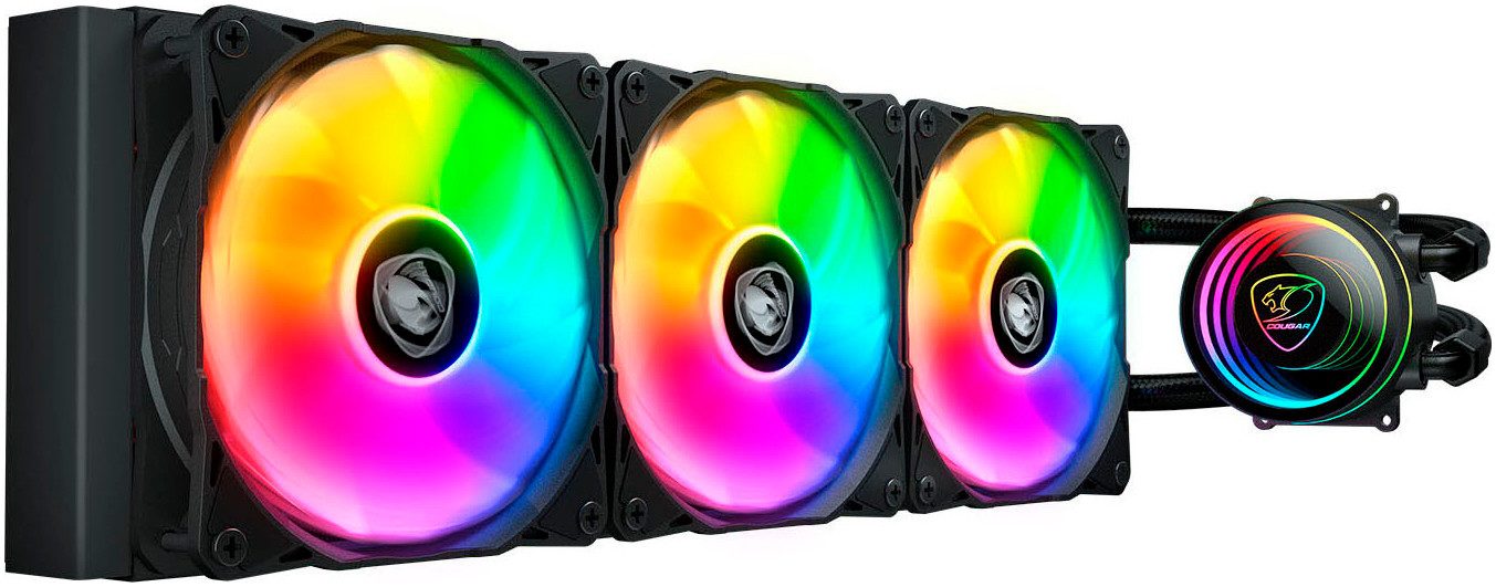 Cougar Wasserkühlung CPU Wasserkühlungsblock, Poseidon Elite 240 ARGB