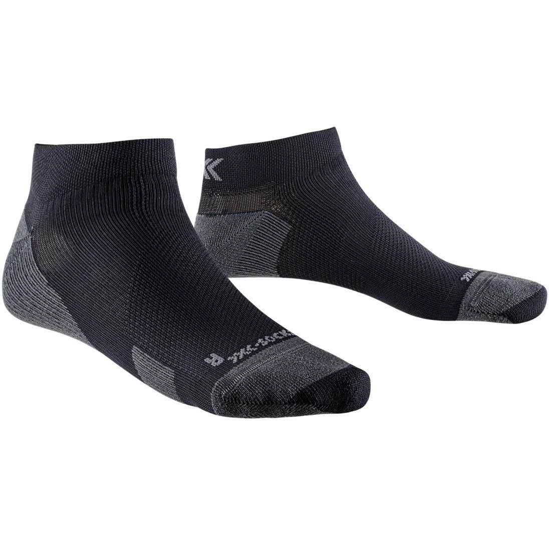 Laufsocken Run Discover Low Cut schwarz/charcoal Herren - 1 Paar