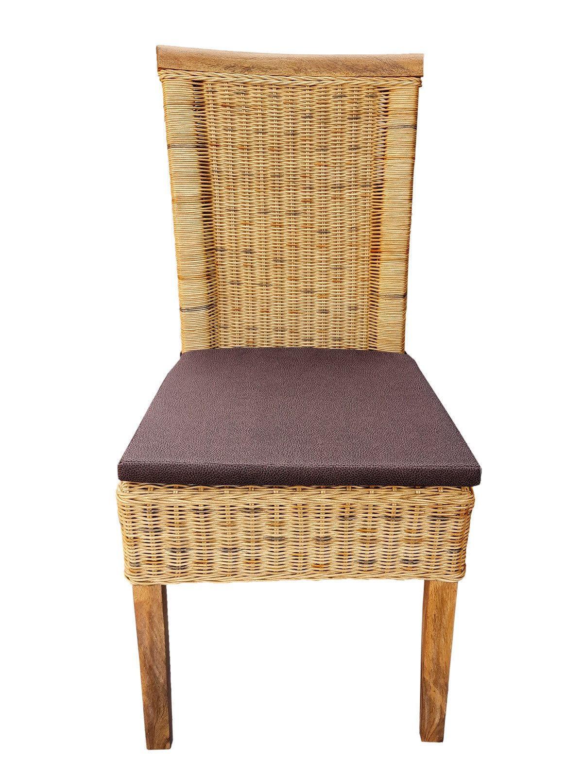 Amagohome Rattanstuhl Rattanstuhl Esszimmerstühle tabacco Perth günstig online kaufen
