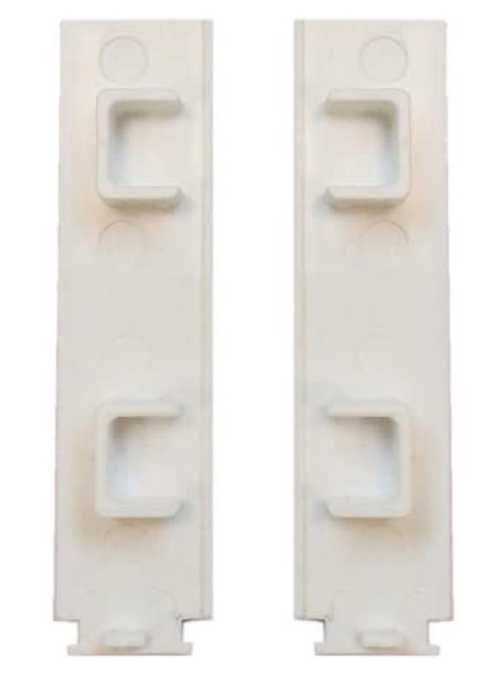 Garduna Gardinenschiene Enddeckel für Kunststoff-Gardinenschiene, 2-läufig, günstig online kaufen