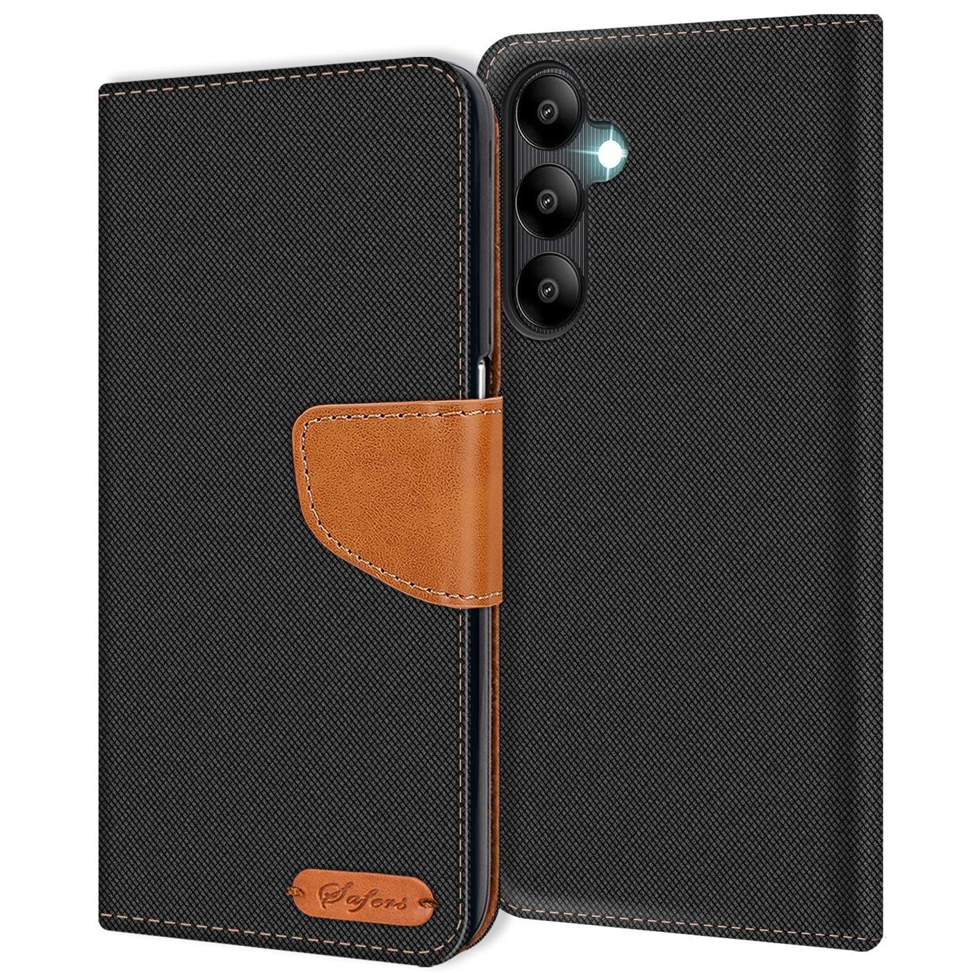 CoolGadget Handyhülle Flip Case Wallet Cover Book Tasche für Samsung Galaxy A25 5G 6,5 Zoll, Handy Tasche mit Kartenfach Book Schutzhülle