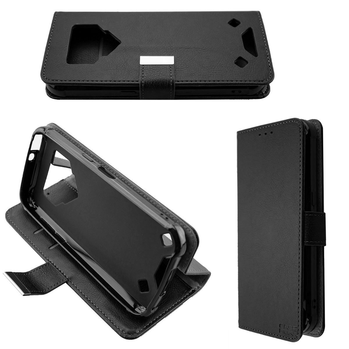 Handytasche caseroxx Handytasche Bookstyle-Case für Blackview BV9800
