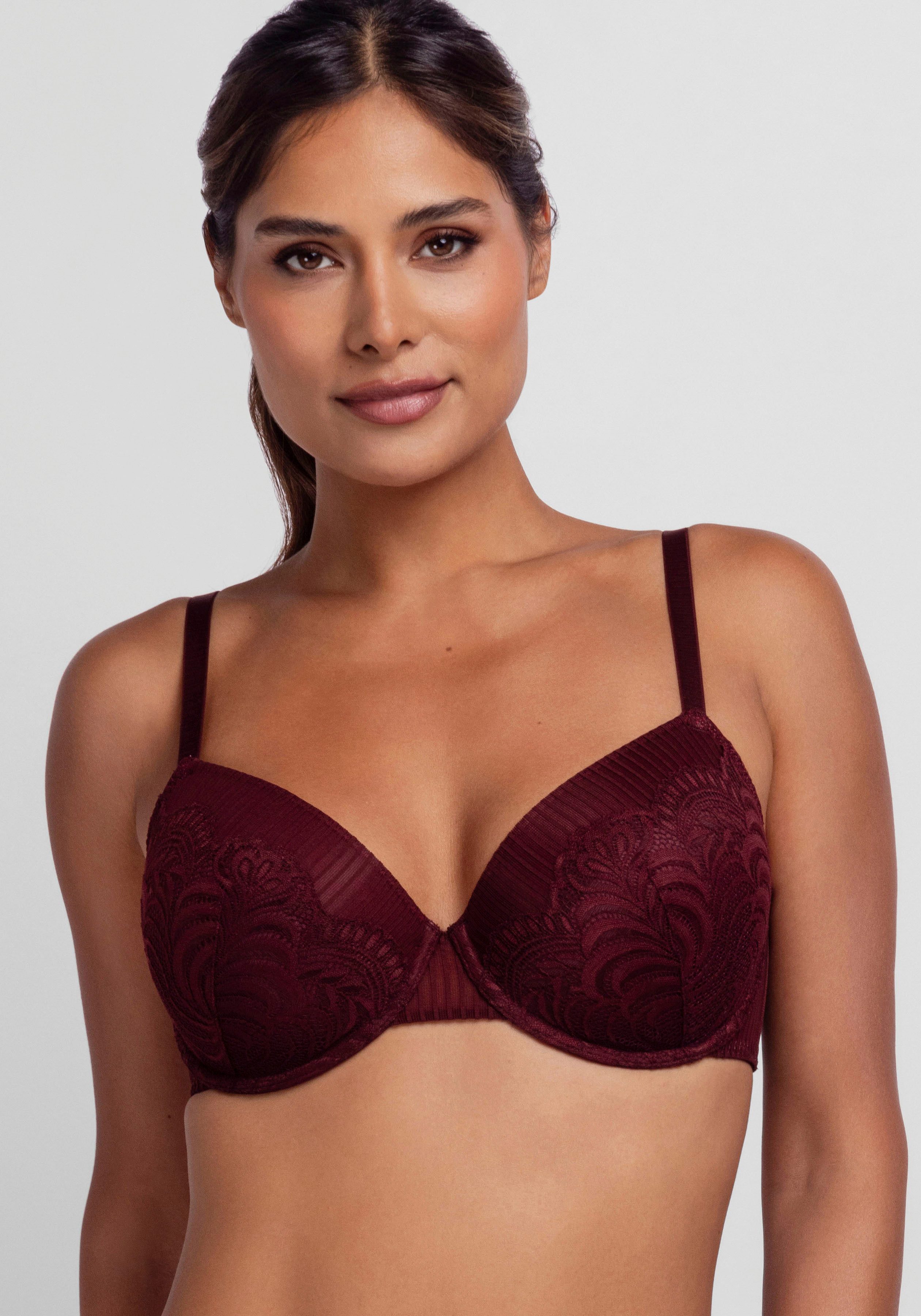 Dorina Halbschalen-BH Emersyn (2er Pack) gepolsterte Cups, stützende Bügel – Bild 2 von 5