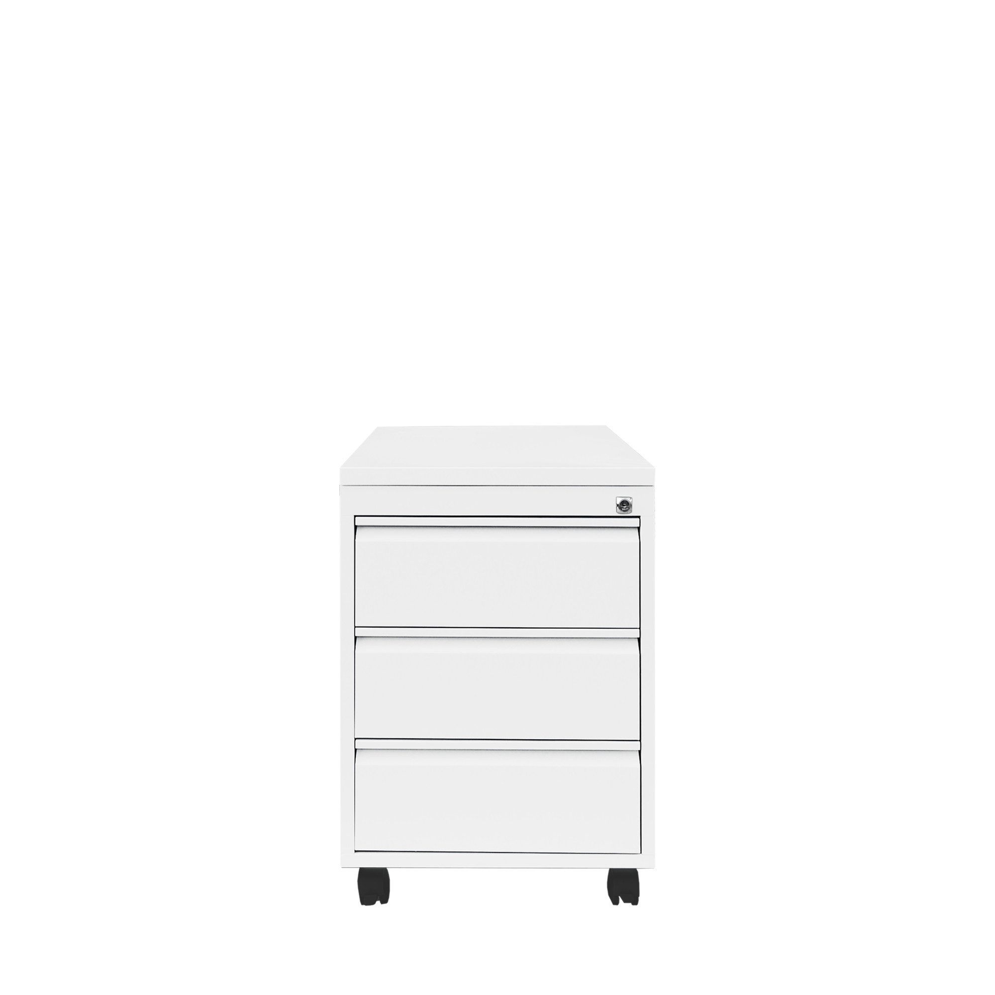 Steelboxx Контейнеры Bürocontainer mit Frontgriffleiste 3 Schubladen