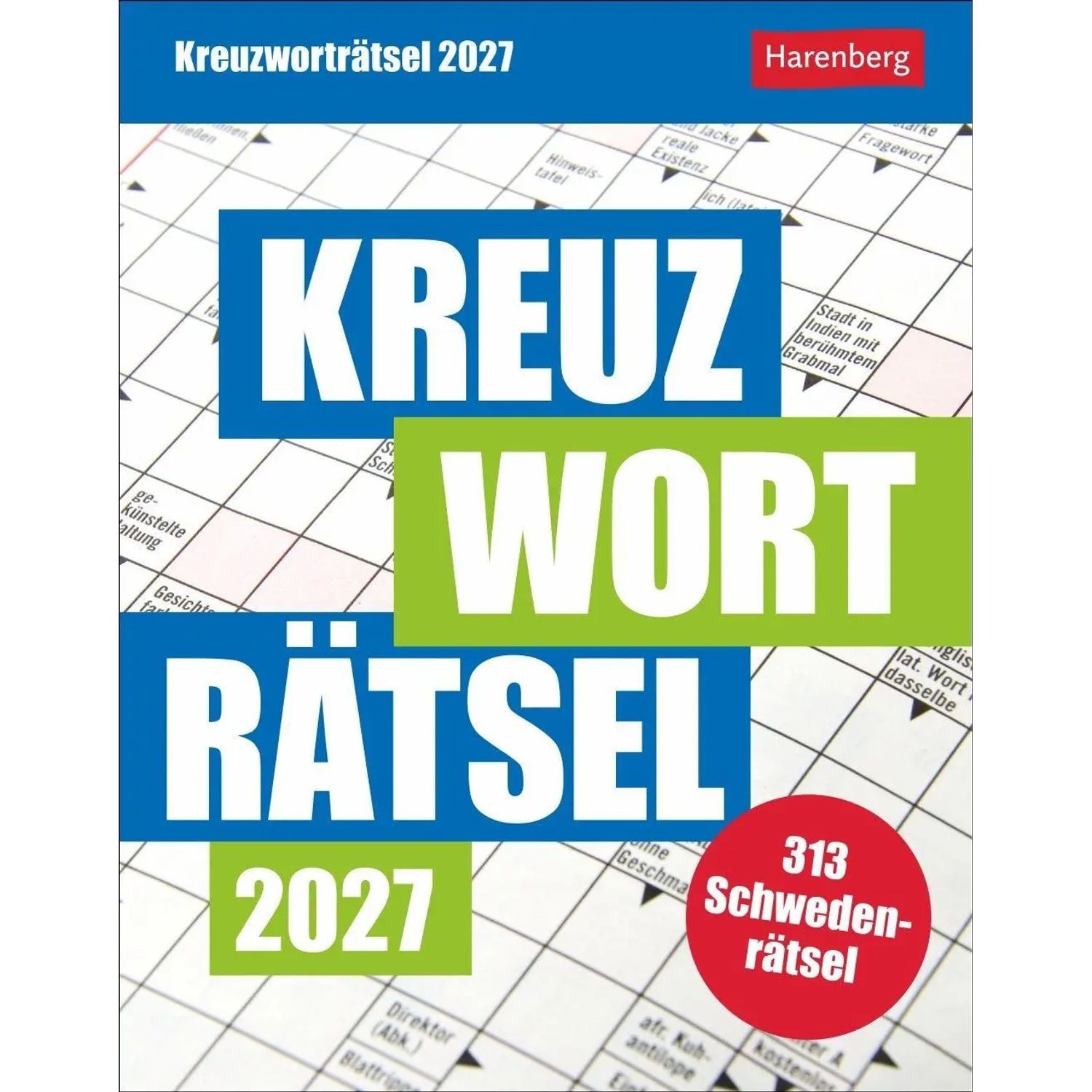 Abreißkalender Kreuzworträtsel Tagesabreißkalender 2027