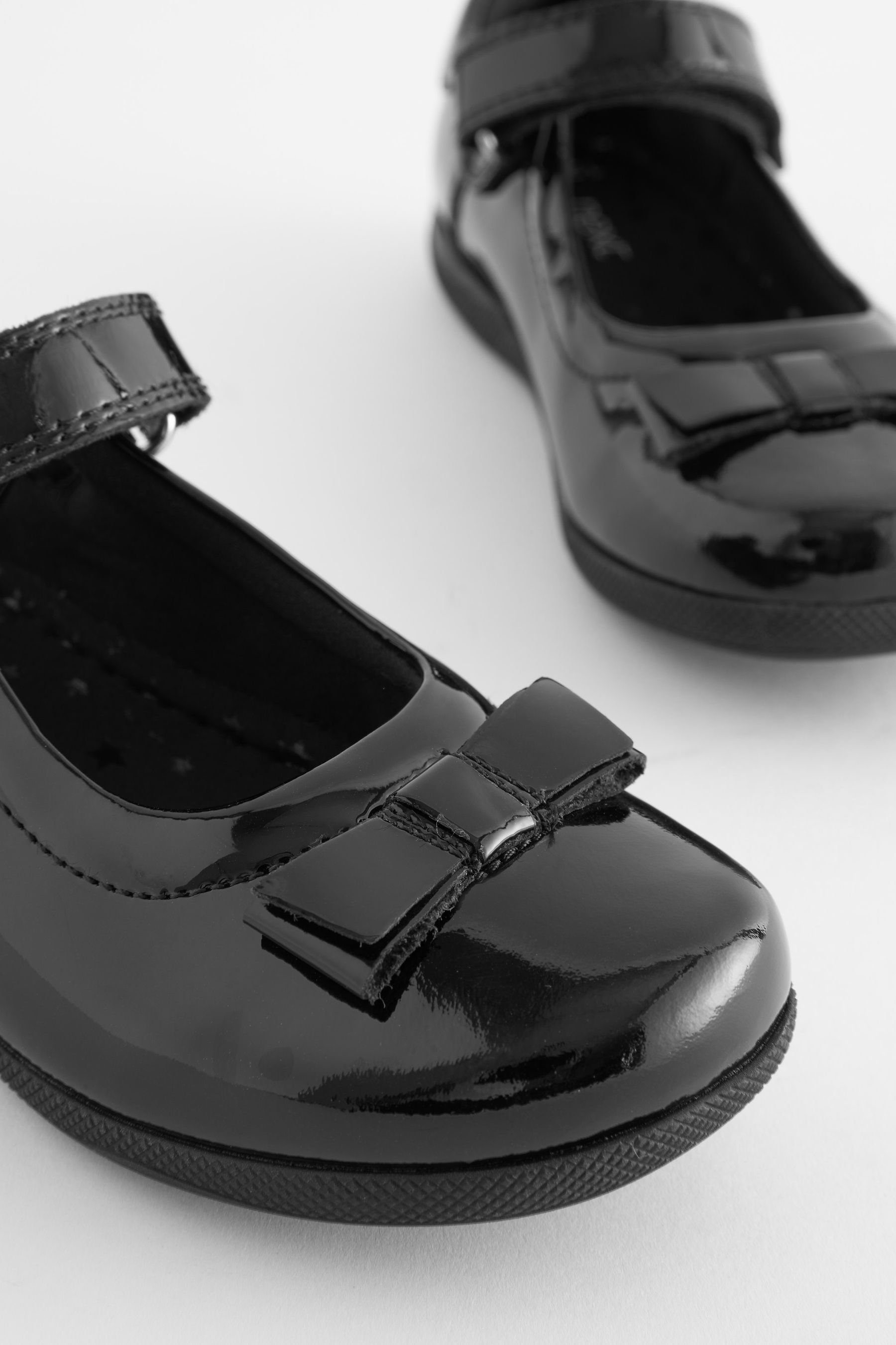 Mary-Jane-Schuhe (1-tlg) mit Schleife Leder Next aus Schnürschuh