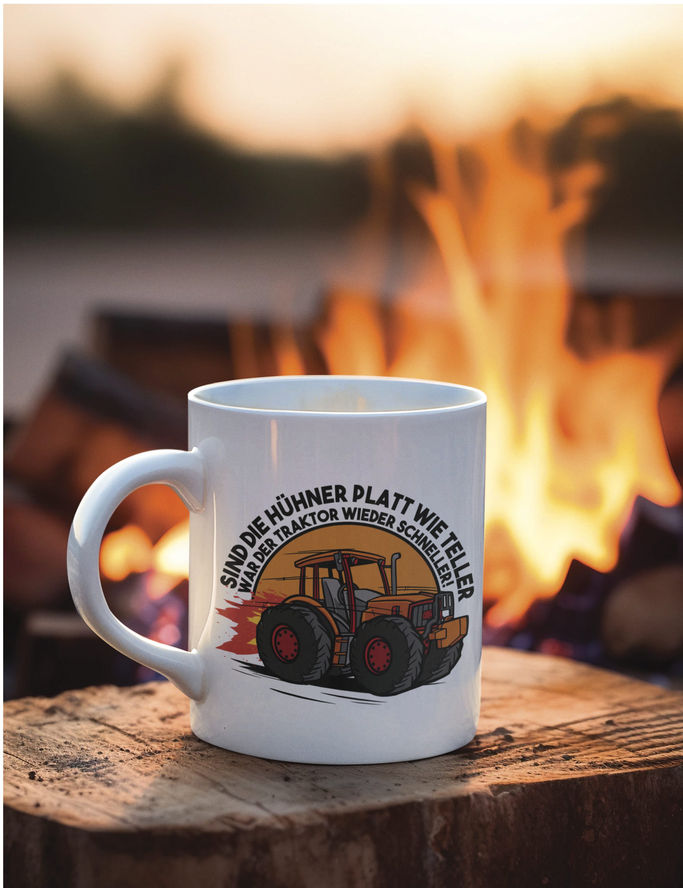 Youth Designz Tasse Traktor Farmer Kaffeetasse Geschenk, Keramik, mit lustigem Motiv