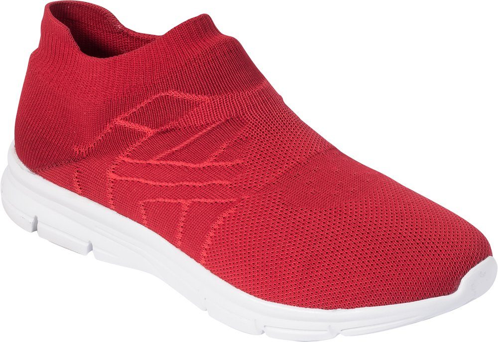 Schuhkomfort Reusch rot Die neue Slip-On Art Sneaker von