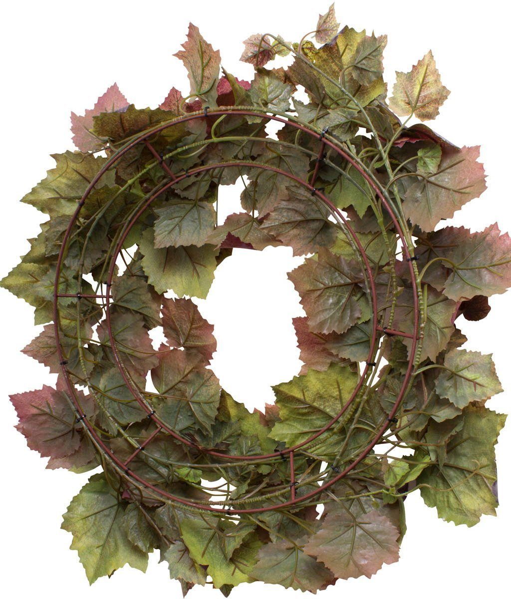 Kunstkranz Weinlaubkranz, Botanic-Haus, Höhe 9 cm günstig online kaufen