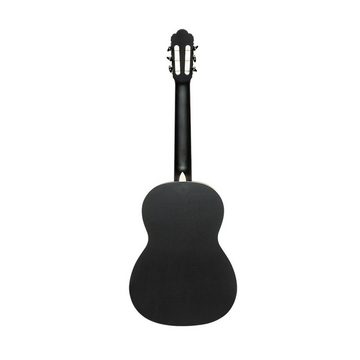 Stagg Konzertgitarre SCL70-BLK SCL70 Klassische Gitarre mit Fichtendecke, Schwarz