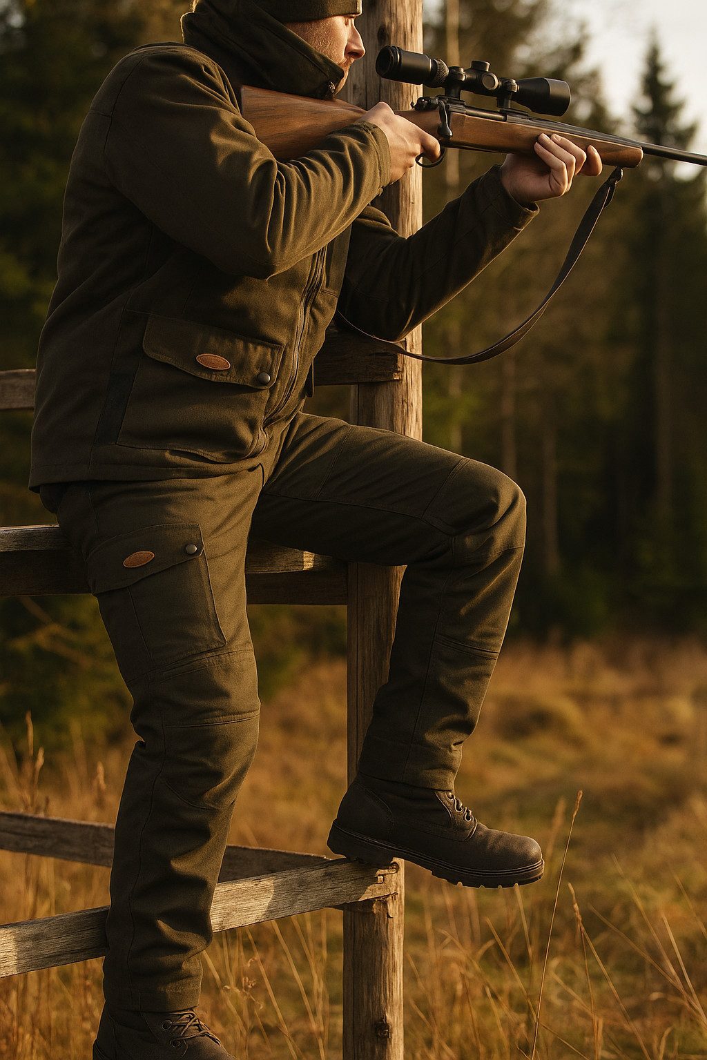 Hubertus® Hunting Thermohose Funktionshose mit Membrane wasserdicht Ansitzh günstig online kaufen