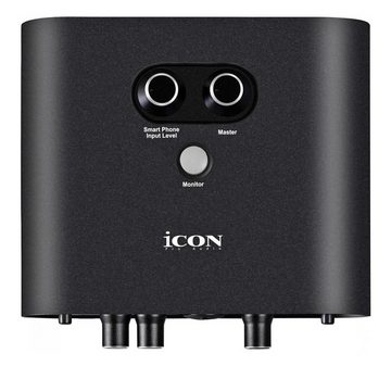 iCON Pro Audio Duo22 Dyna USB-Audio-Interface Digitales Aufnahmegerät (mit Kopfhörer)