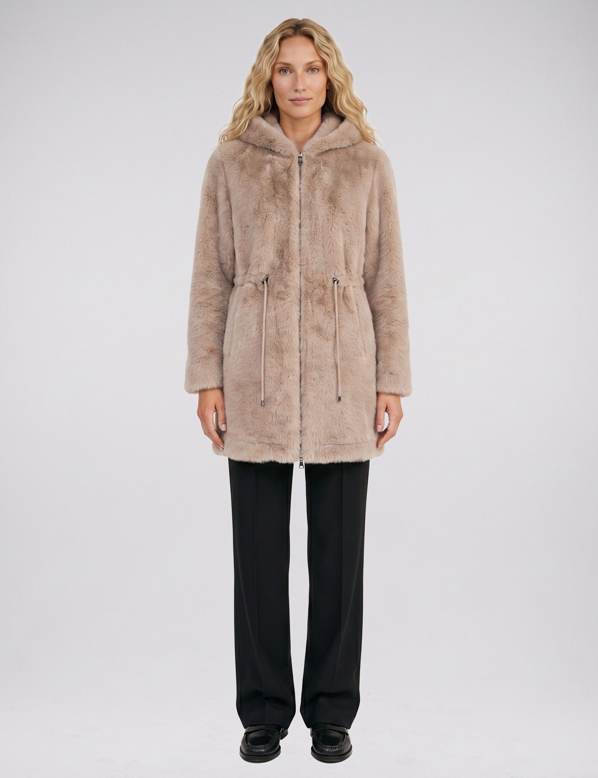 Blonde No.8 Kurzmantel LAURA mit Kapuze