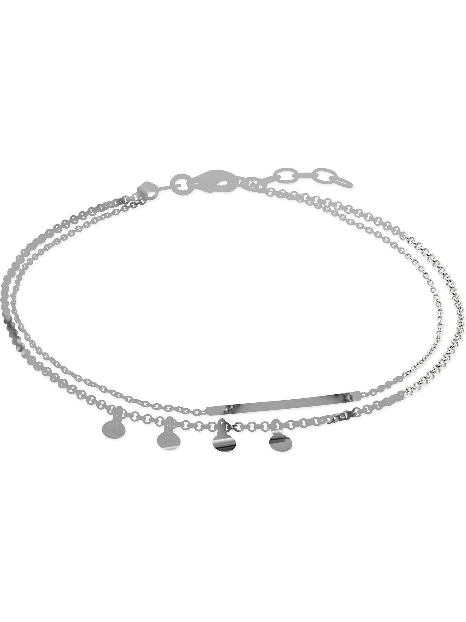 Fußkette FAVS Damen-Fußkette 925er Silber