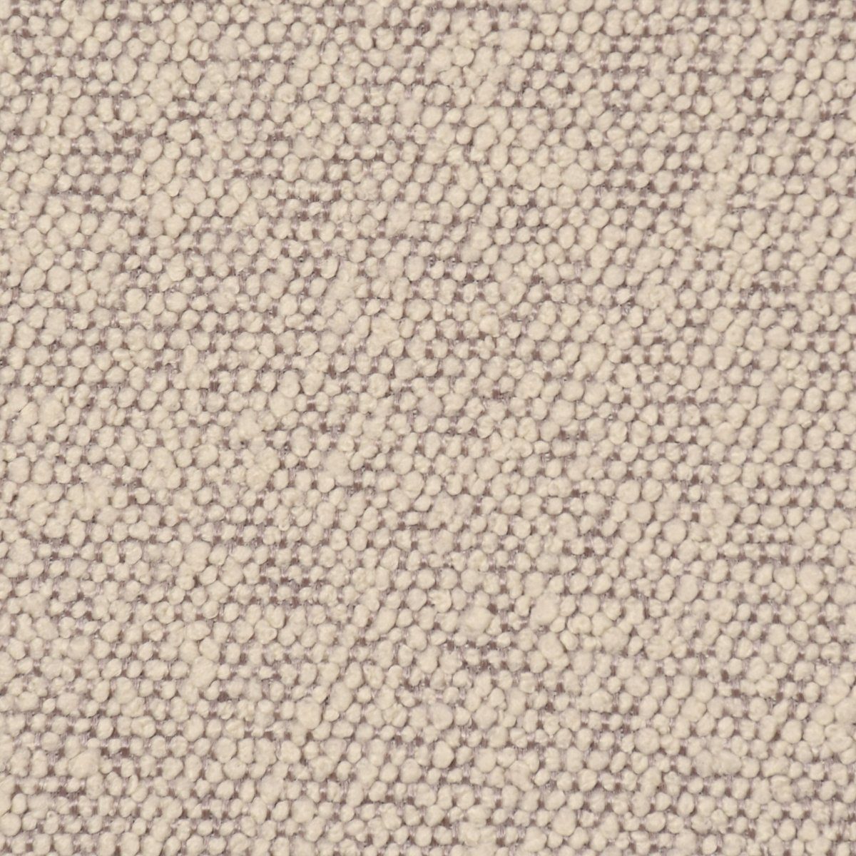 Stoff Dekostoff Meterware Boucle Deluxe uni meliert champagner breit 1,40m