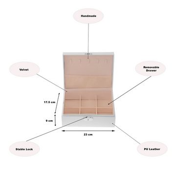 Stella Maris Uhrenbox Schmuckbox mit abnehmbaren Innenfach