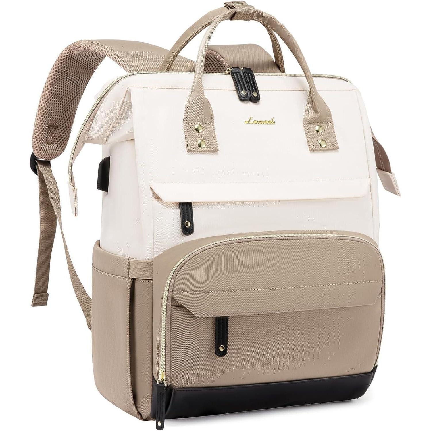 Laptoprucksack Rucksack Damen Laptop 15.6 Zoll Schulrucksack Mädchen Wasserdicht