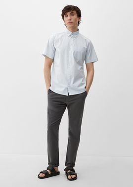 s.Oliver Kurzarmhemd Kurzarmhemd mit Button-Down-Kragen